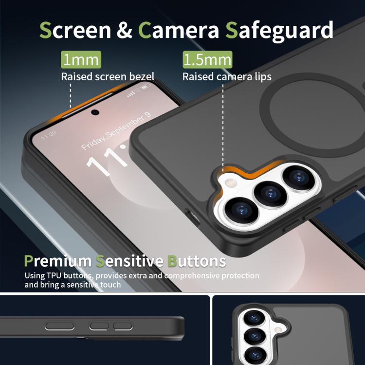 Custodia ibrida in TPU e PC con MagSafe per Samsung Galaxy S26+, S26 Ultra e S26