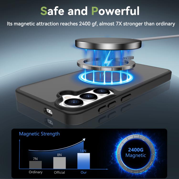 Custodia ibrida in TPU e PC con MagSafe per Samsung Galaxy S26+, S26 Ultra e S26