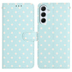 Custodia per telefono in ecopelle con motivo a pois per Samsung Galaxy S25 FE