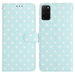 Custodia in ecopelle con motivo a pois per Samsung Galaxy S20+