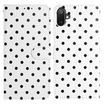 Custodia per telefono in ecopelle con motivo a pois per Samsung Galaxy F16, M16