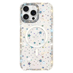 Custodia per telefono ibrida in TPU e IMD PC con strass su entrambi i lati e magnete., For iPhone 16 Pro Max, For iPhone 16 Pro, For iPhone 16 Plus, For iPhone 16