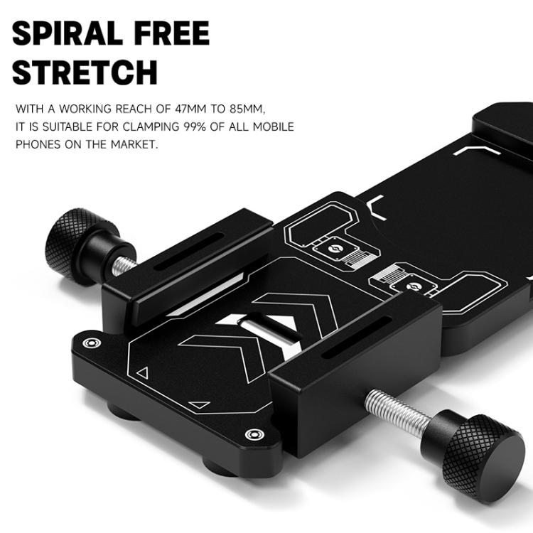 Morsetto LUOWEI LW-025 con ventose per riparazione schermi smartphone - immagine 3