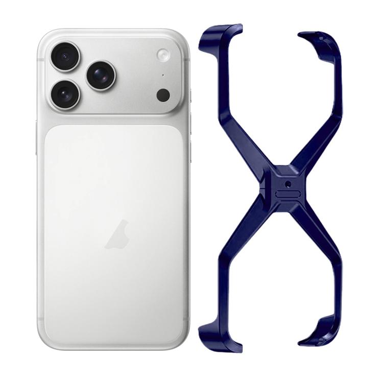 Custodia per telefono in metallo senza cornice a forma di X, For iPhone 17 Pro Max, For iPhone 17 Pro, For iPhone 17