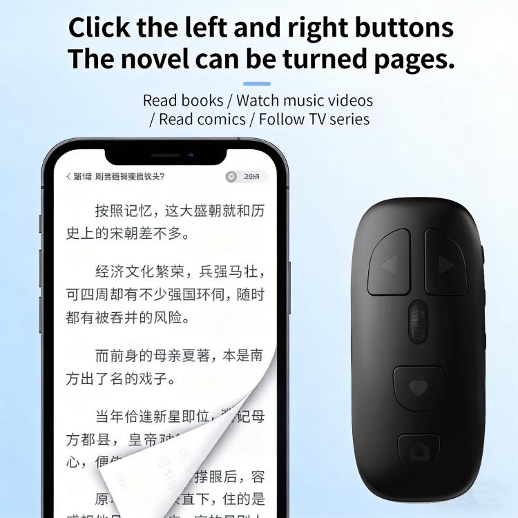 Telecomando Bluetooth multifunzione KR-06 per smartphone