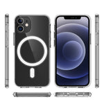 Custodia antiurto magnetica in TPU per iPhone 12