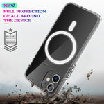 Custodia antiurto magnetica in TPU per iPhone 12