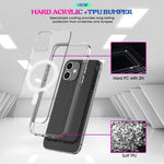 Custodia antiurto magnetica in TPU per iPhone 12