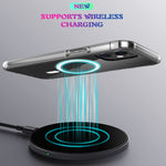 Custodia antiurto magnetica in TPU per iPhone 12