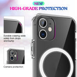 Custodia antiurto magnetica in TPU per iPhone 12