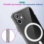 Custodia antiurto magnetica in TPU per iPhone 12