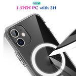 Custodia antiurto magnetica in TPU per iPhone 12