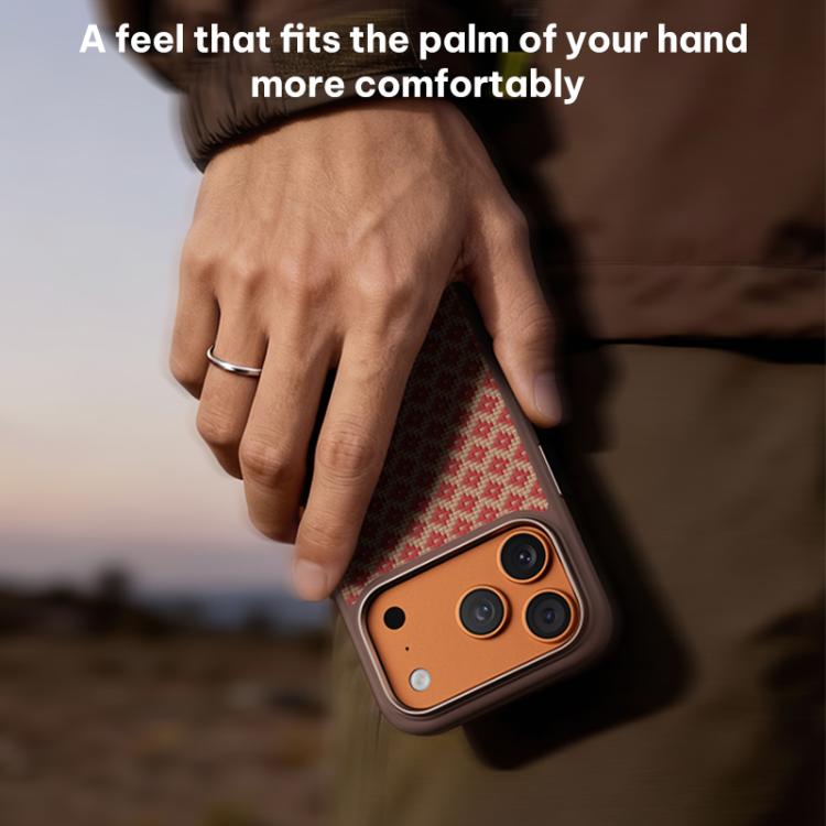 Custodia magnetica in Kevlar per iPhone 17 Pro Max