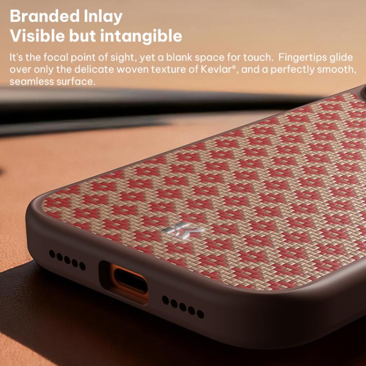 Custodia magnetica in Kevlar per iPhone 17 Pro Max