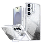 Custodia con cornice magnetica e supporto per obiettivo per Samsung Galaxy S25