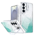 Custodia con cornice magnetica e supporto per obiettivo per Samsung Galaxy S25