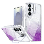 Custodia con cornice magnetica e supporto per obiettivo per Samsung Galaxy S25