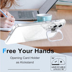 Custodia con cornice magnetica e supporto per obiettivo per Samsung Galaxy S25