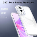 Custodia con cornice magnetica e supporto per obiettivo per Samsung Galaxy S25