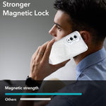 Custodia con cornice magnetica e supporto per obiettivo per Samsung Galaxy S25
