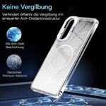 Custodia con cornice magnetica e supporto per obiettivo per Samsung Galaxy S25