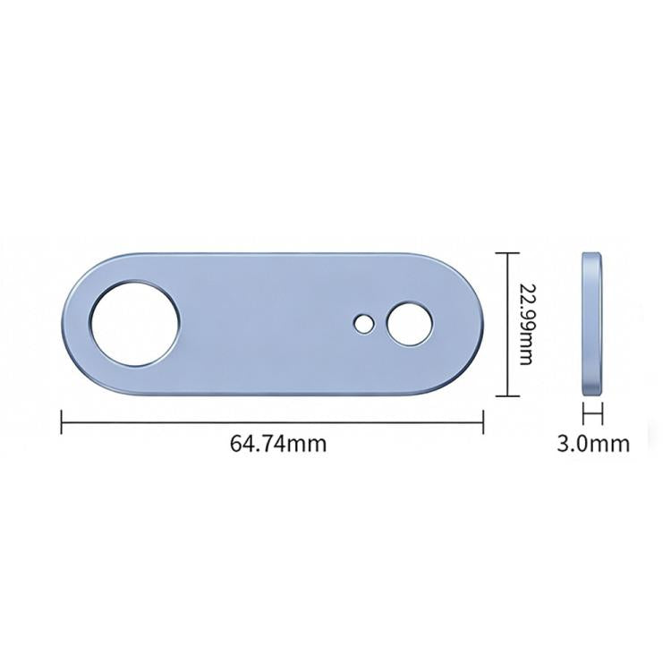Protezione metallo obiettivo per iPhone Air