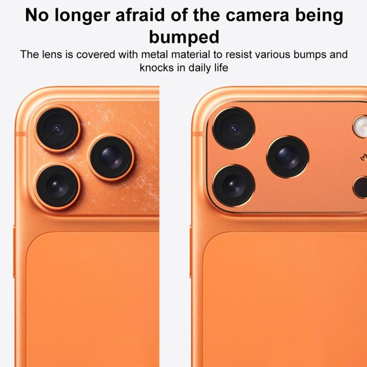 Protezione metallo obiettivo per iPhone Air
