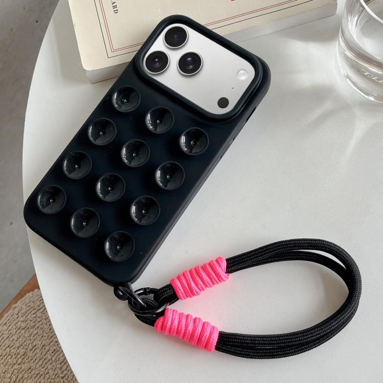 Semplice custodia per telefono in silicone con ventosa e cordino., For iPhone 17 Pro Max, For iPhone 17 Pro, For iPhone 17, For iPhone Air