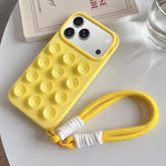 Semplice custodia per telefono in silicone con ventosa e cordino., For iPhone 17 Pro Max, For iPhone 17 Pro, For iPhone 17, For iPhone Air