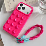 Semplice custodia per telefono in silicone con ventosa e cordino., For iPhone 17 Pro Max, For iPhone 17 Pro, For iPhone 17, For iPhone Air