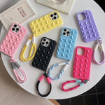 Semplice custodia per telefono in silicone con ventosa e cordino., For iPhone 17 Pro Max, For iPhone 17 Pro, For iPhone 17, For iPhone Air
