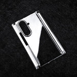 Custodia trasparente con doppia striscia magnetica per Samsung Galaxy Z TriFold