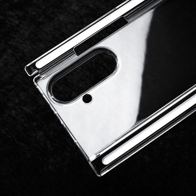 Custodia trasparente con doppia striscia magnetica per Samsung Galaxy Z TriFold