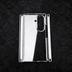 Custodia trasparente con doppia striscia magnetica per Samsung Galaxy Z TriFold