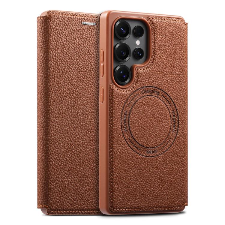 Custodia ultra sottile con scomparto per carte per Samsung Galaxy S25, S24, S23