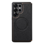 Custodia ultra sottile con scomparto per carte per Samsung Galaxy S25, S24, S23