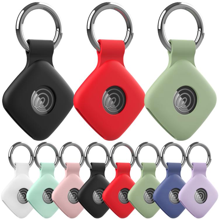 Custodia protettiva in silicone con portachiavi per Tile Mate