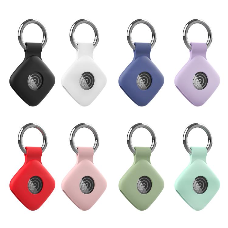 Custodia protettiva in silicone con portachiavi per Tile Mate