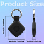 Custodia protettiva in silicone con portachiavi per Tile Mate