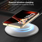 Custodia ultra sottile in pelle liscia con supporto per Samsung Galaxy S26 Ultra