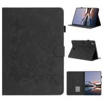 Custodia tablet in pelle con stampa rilievo Farfalla