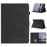 Custodia tablet in pelle con stampa rilievo Farfalla