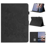 Custodia tablet in pelle con stampa rilievo Farfalla