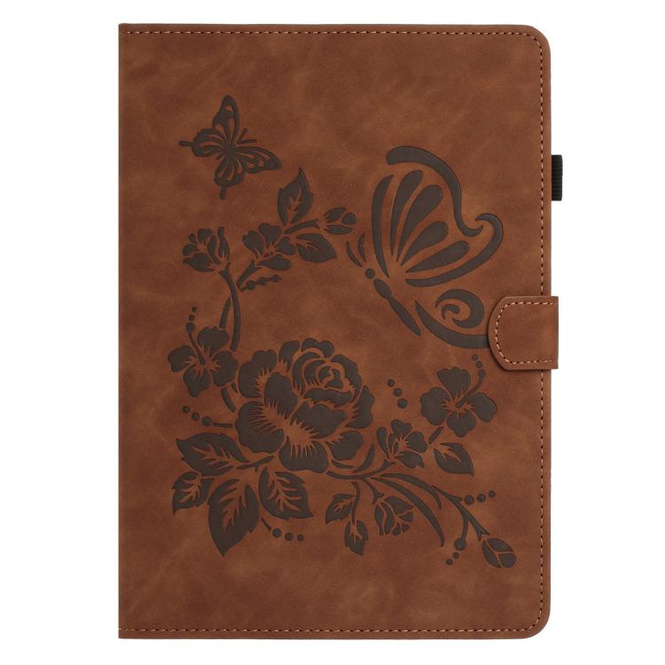 Custodia per tablet in pelle con stampa a rilievo Farfalla per Samsung Galaxy