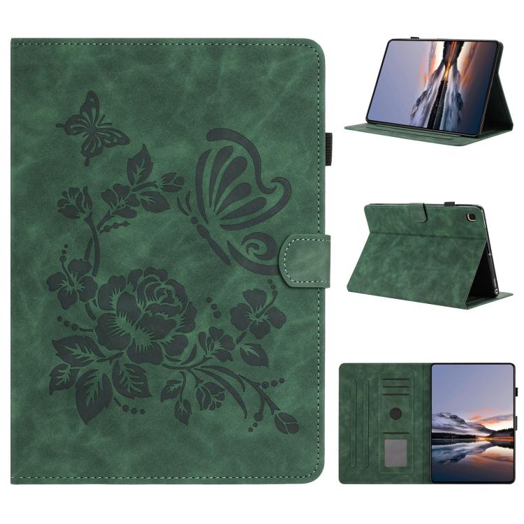 Custodia per tablet in pelle con stampa a rilievo Farfalla per Samsung Galaxy