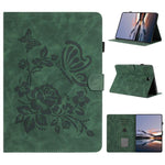 Custodia tablet in pelle con stampa a rilievo per Samsung Galaxy Tab S5e 10.5, A