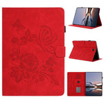 Custodia tablet in pelle con stampa a rilievo per Samsung Galaxy Tab S5e 10.5, A