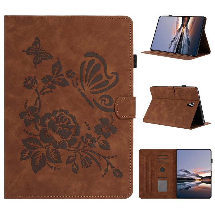Custodia tablet in pelle con stampa a rilievo per Samsung Galaxy Tab S5e 10.5, A