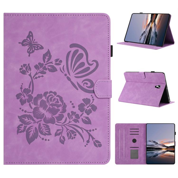 Custodia tablet in pelle con stampa a rilievo per Samsung Galaxy Tab S5e 10.5, A