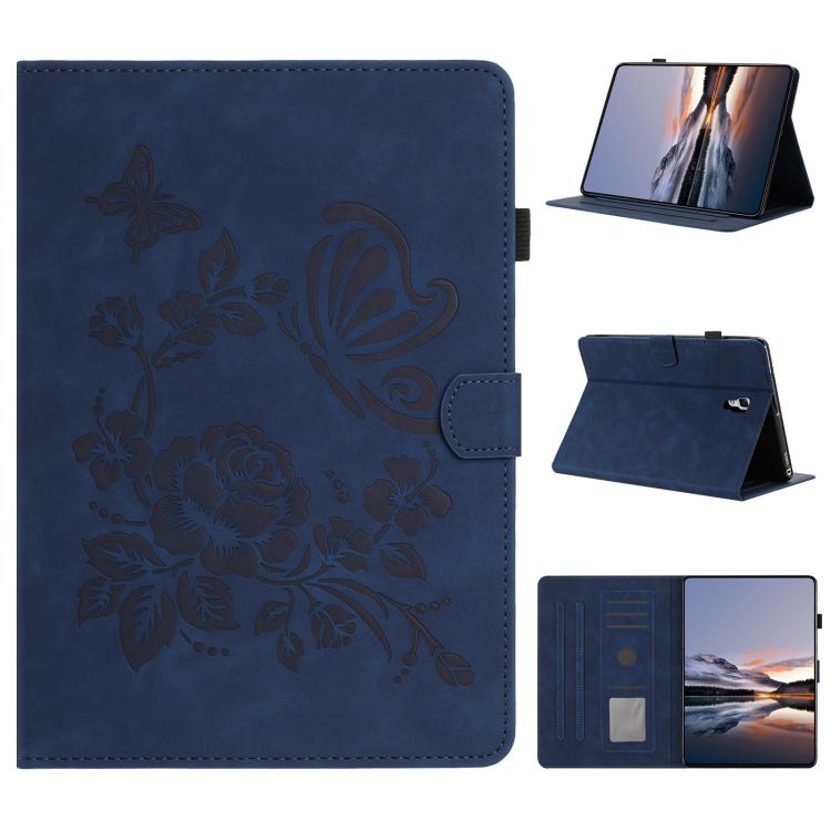 Custodia tablet in pelle con stampa a rilievo per Samsung Galaxy Tab S5e 10.5, A